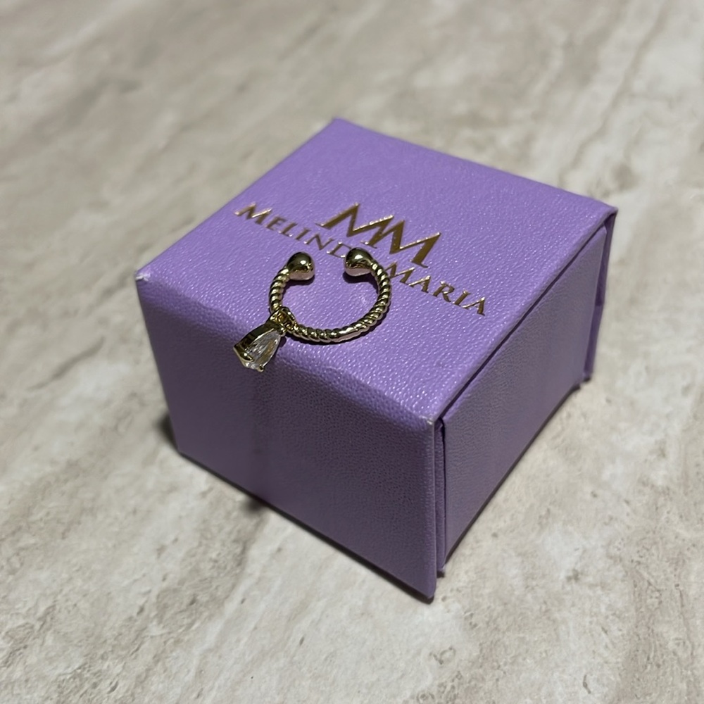 Melinda Maria Jupiter Ear Cuff Gold - Picture 4 of 7